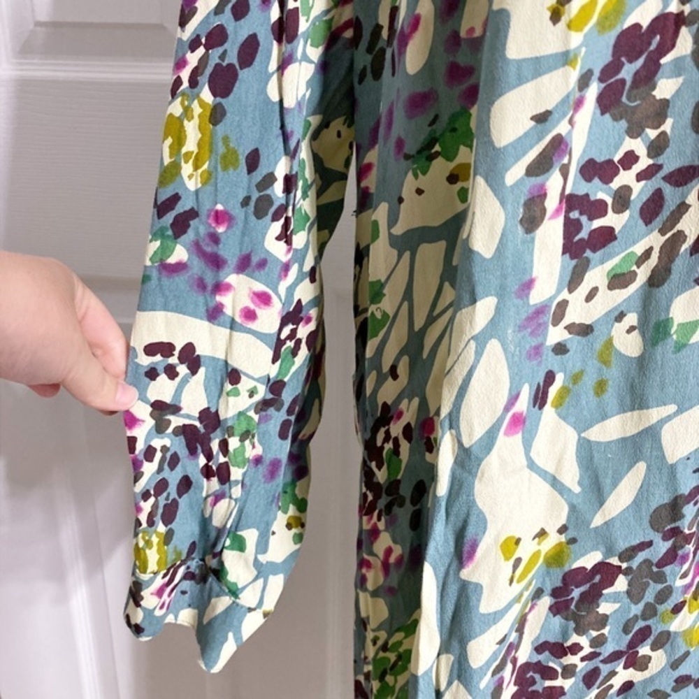 Dolan‎ Anthropologie Wanderlust Floral Midi Dress - Picture 4 of 13
